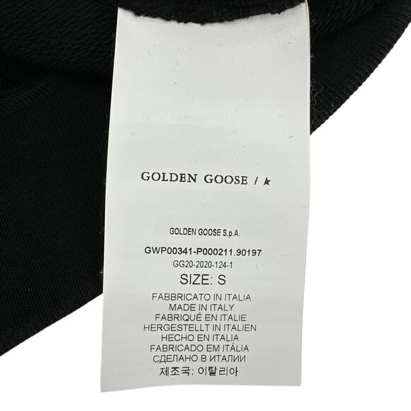 GOLDEN GOOSE Embroidered Logo Sweatshirt S - Picture 9 of 15